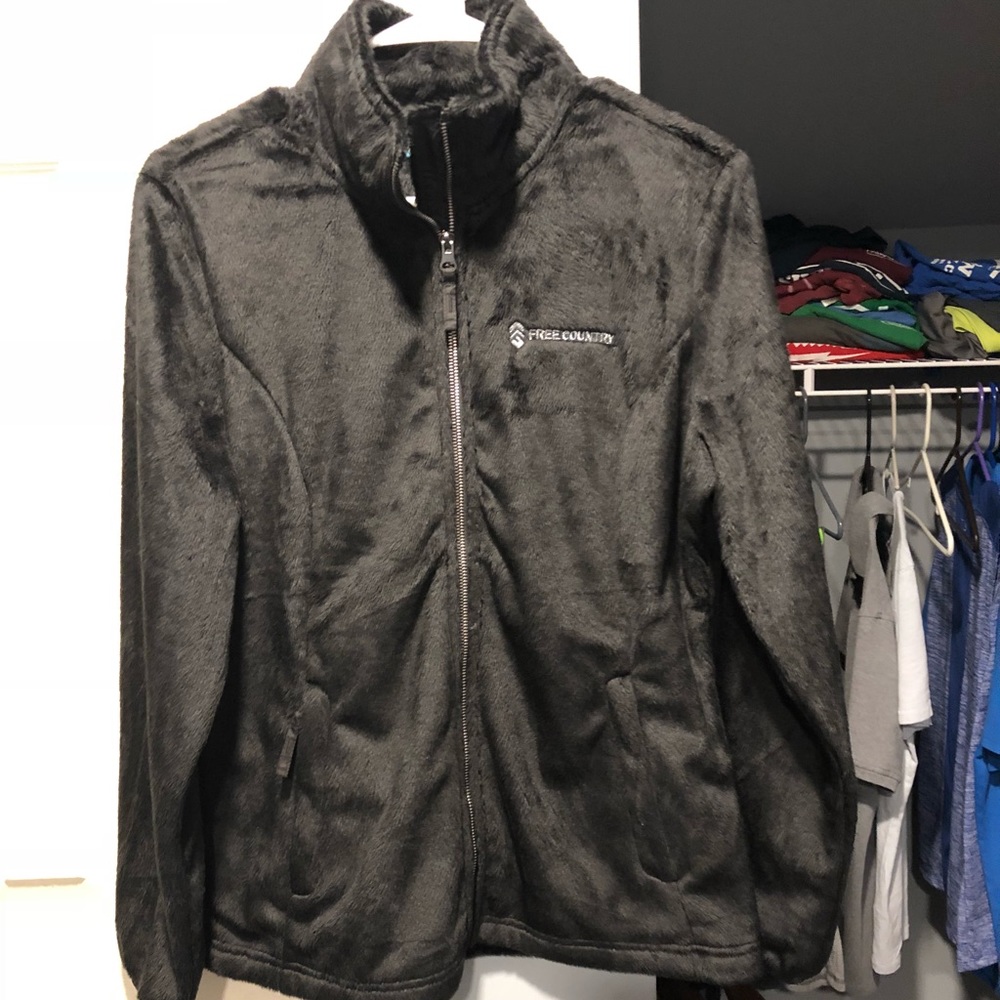 Like new coat , soft and fluffy